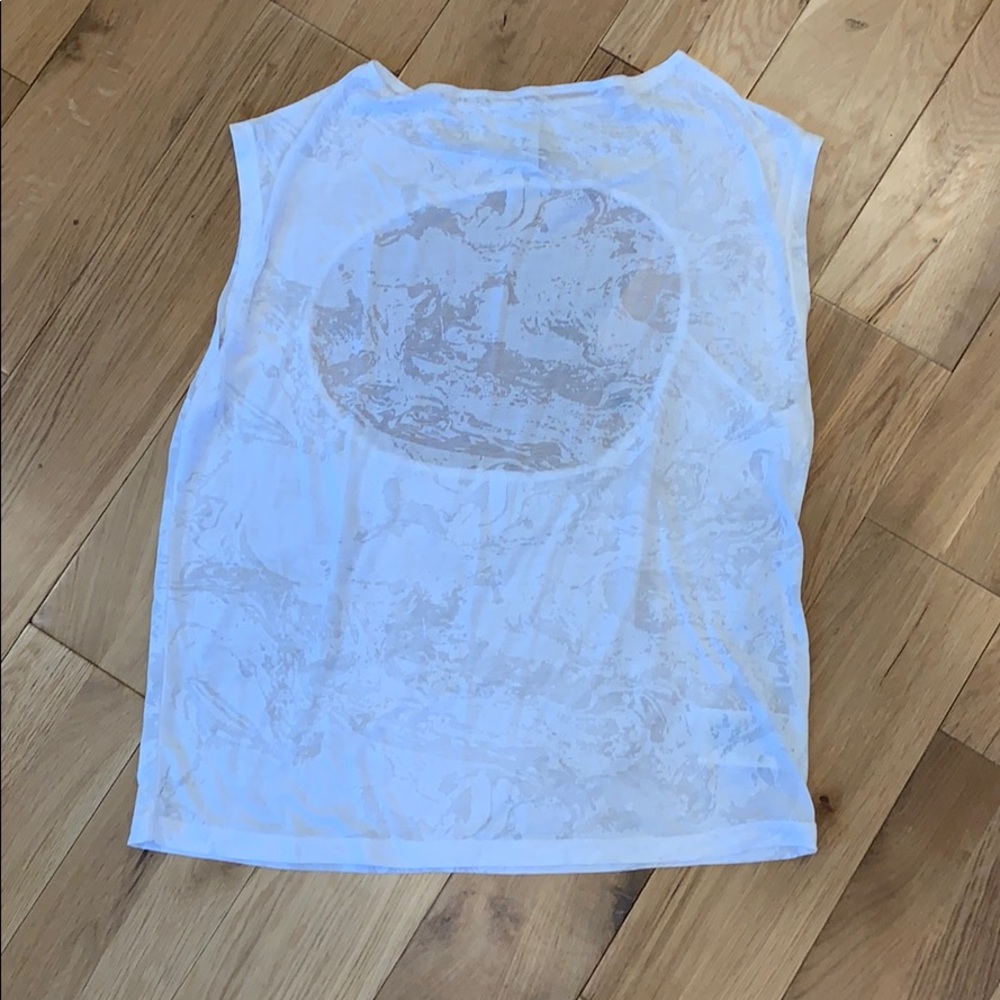 White Varley Muscle Tee